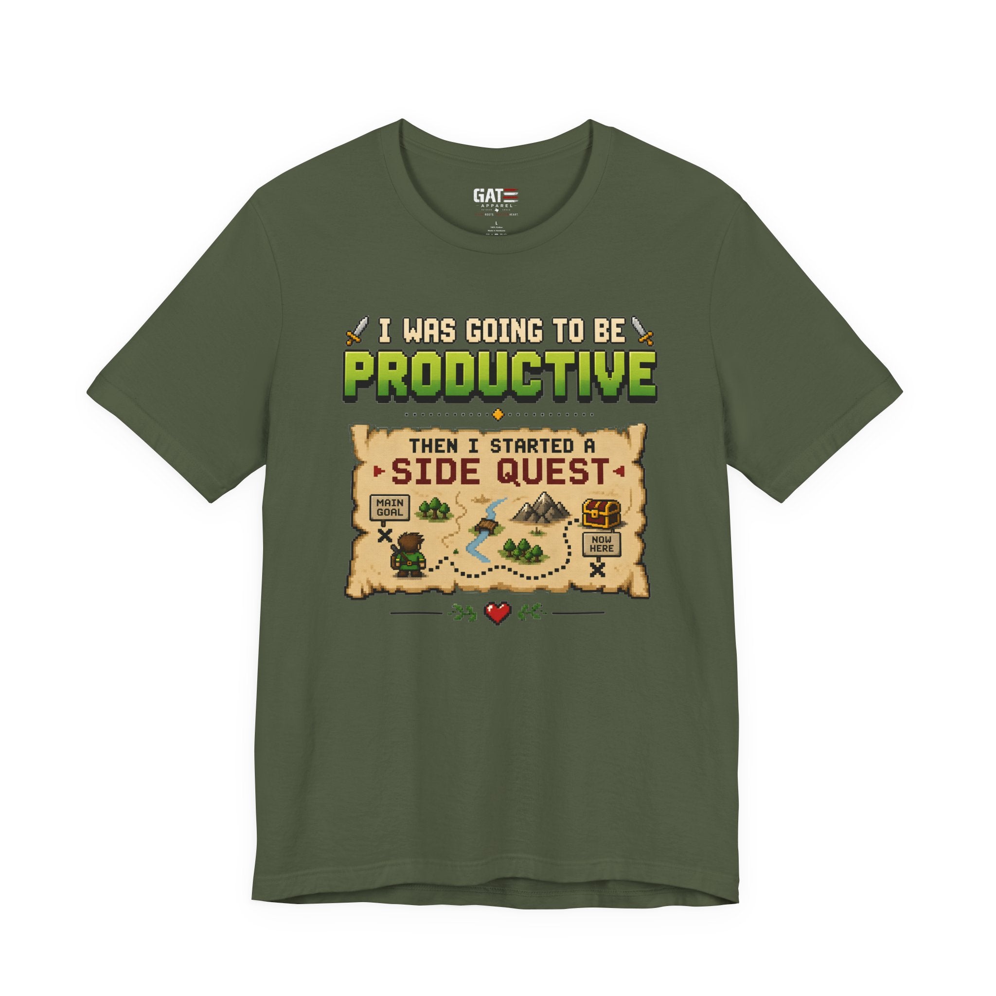 Side Quest Shirt | Retro Gaming Tee