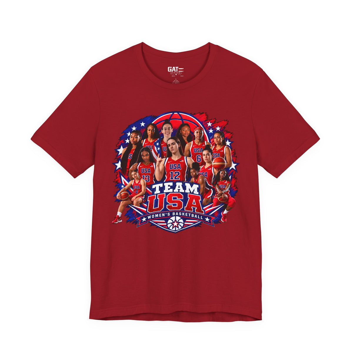 Team USA Women's Basketball Shirt | FIBA Tee 2026 Design 1