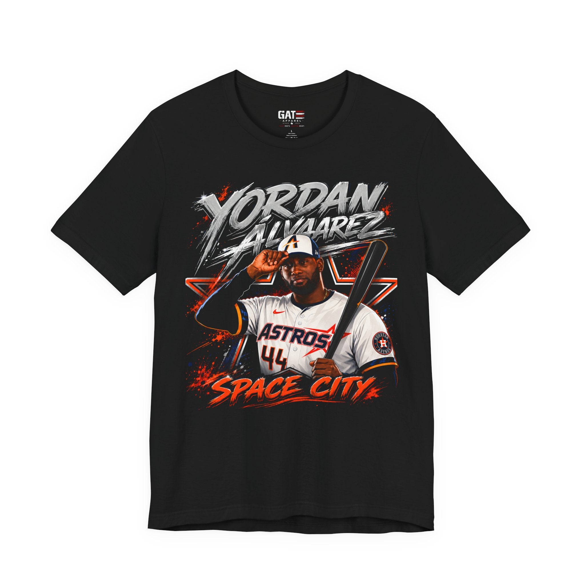 Yordan Alvarez "Space City" Astros Baseball Tee