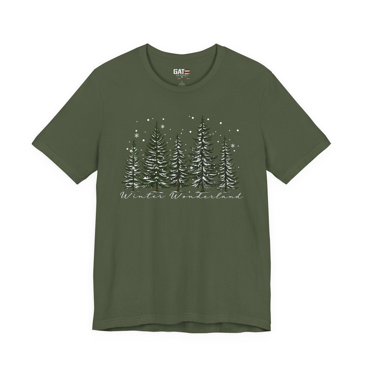 Winter Wonderland Graphic T-Shirt - product mockup view 10