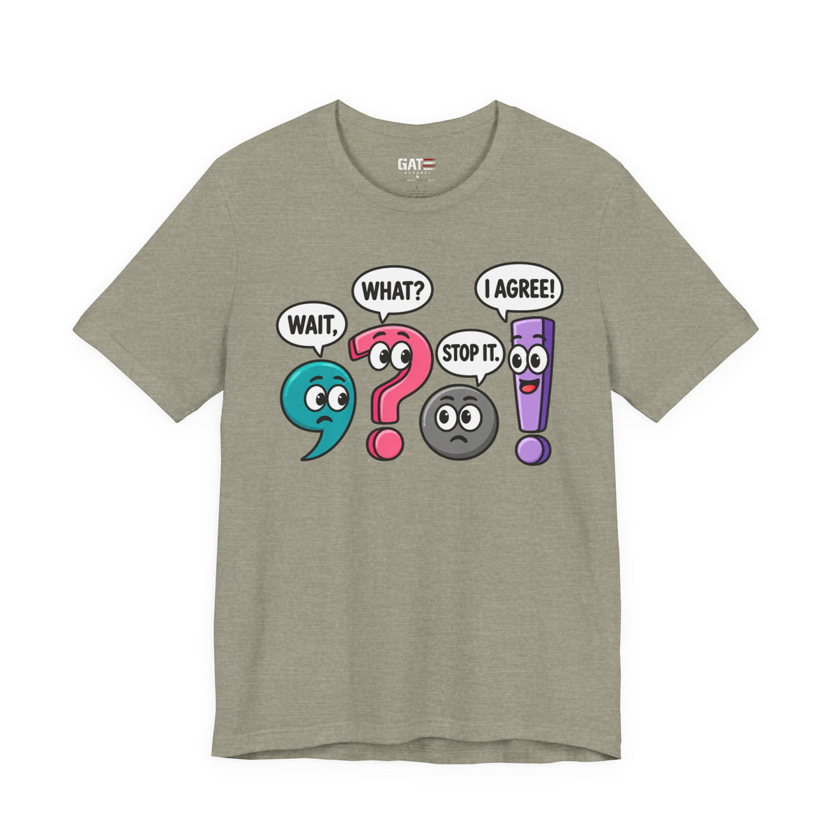 Punctuation Teacher Shirt | Funny Grammar Classroom Tee