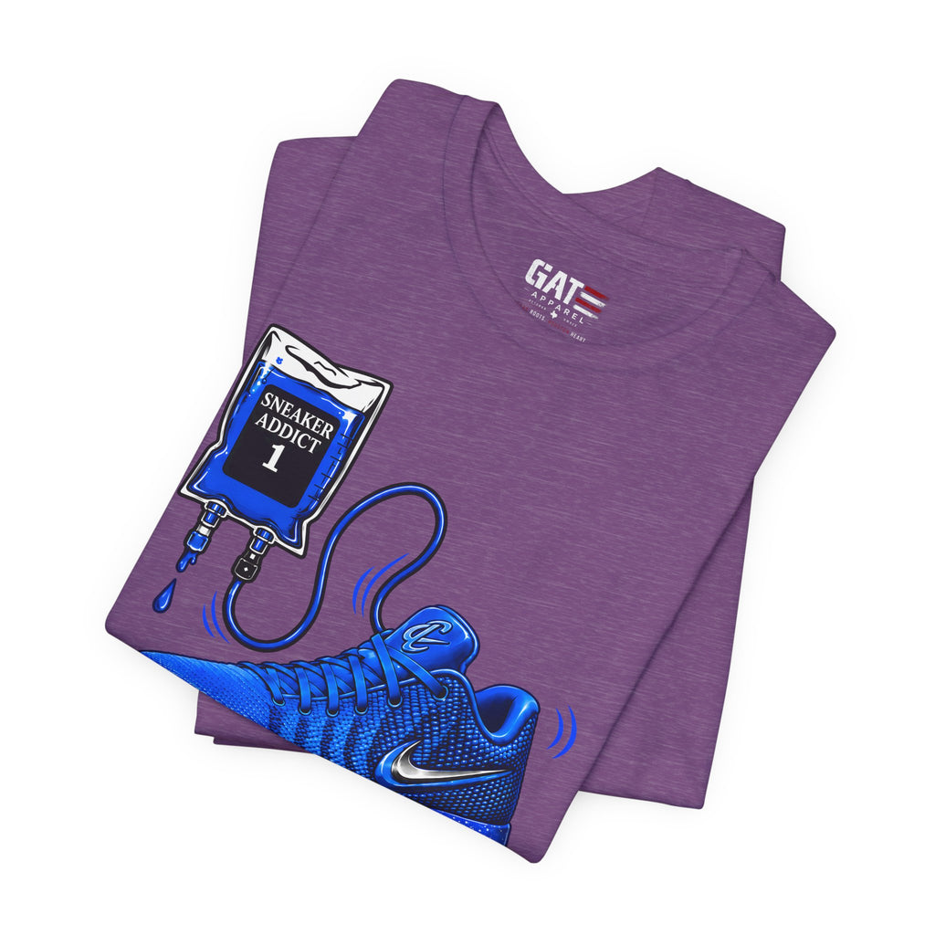 Caitlin Clark Caitlin 1s Addict Blue Sneaker Shirt