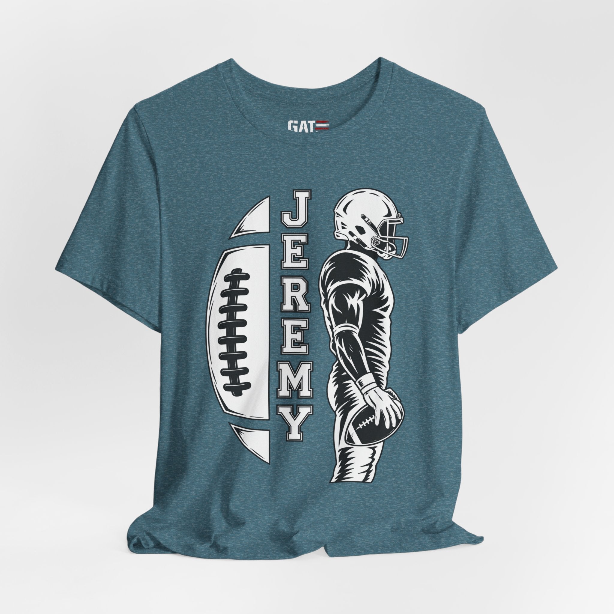 Football Mom Personalized Shirt Custom Player Name Number Game Day Tee