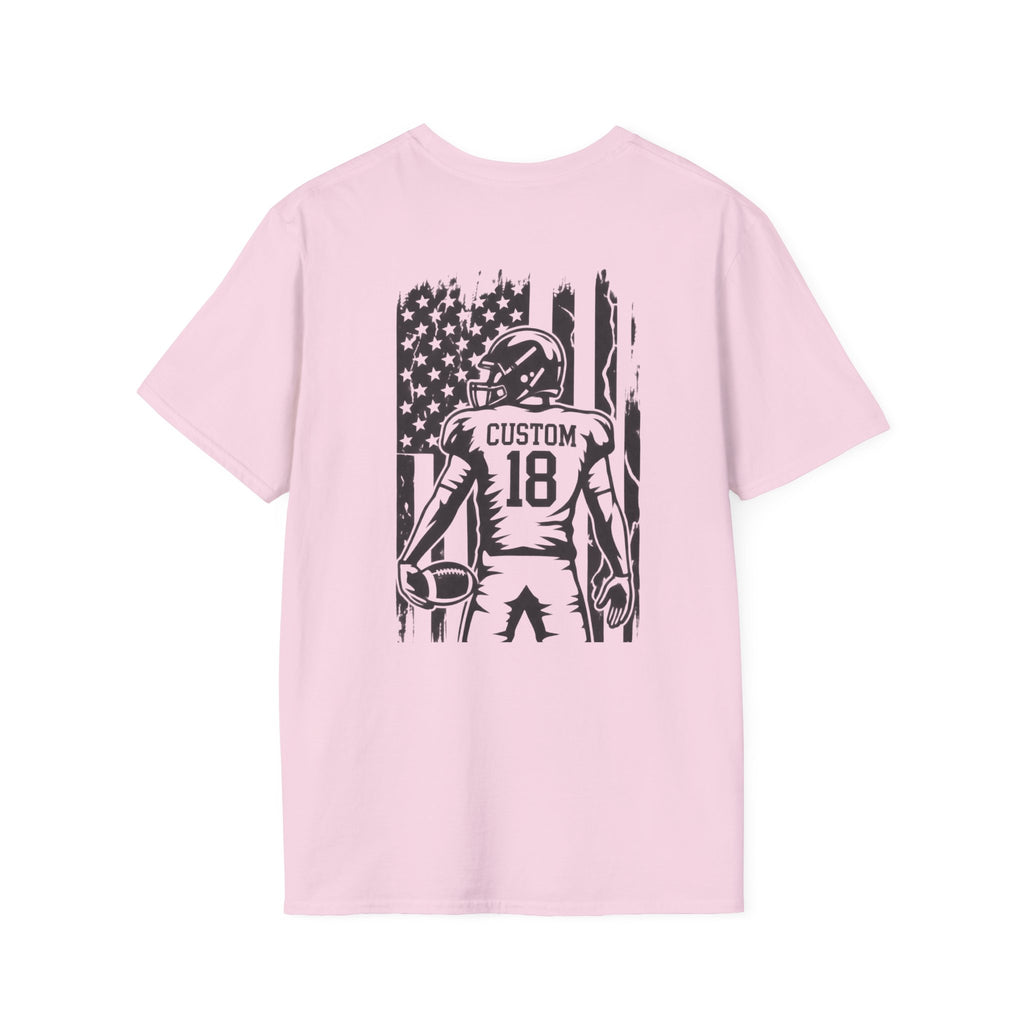 Personalized Football Mom Player Shirt | Custom Name & Number