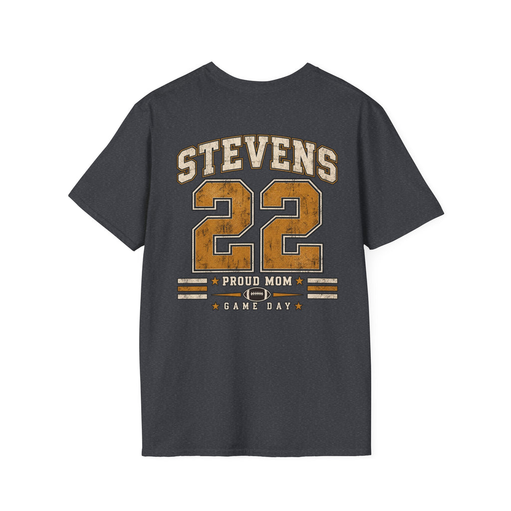 Football Mom Personalized Shirt Custom Player Name Number Game Day Tee