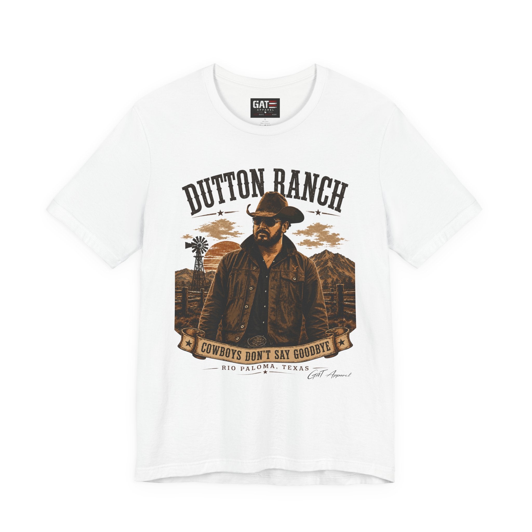 Cowboys Don't Say Goodbye Shirt | Dutton Ranch Style Tee