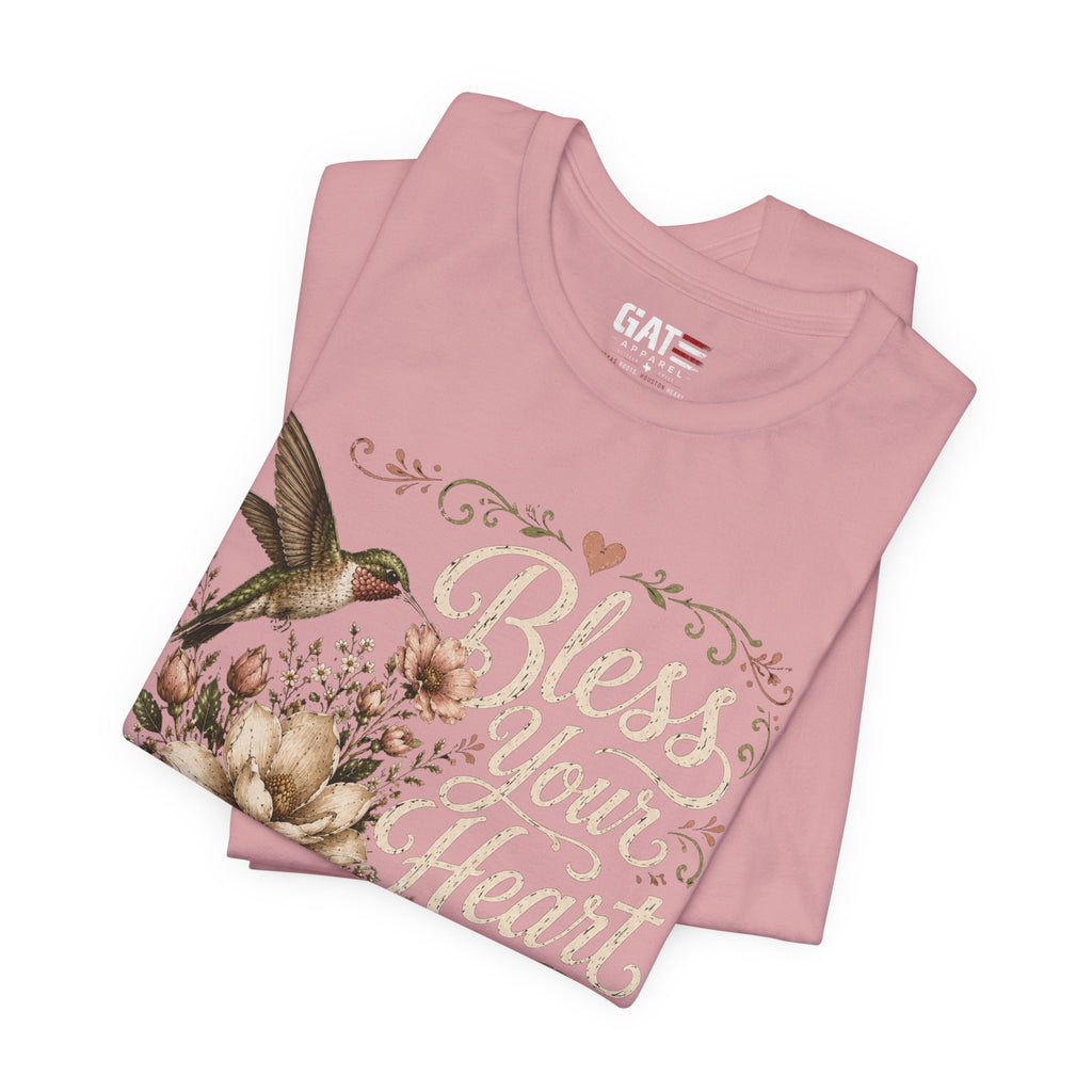 Funny Southern Shirt, Bless Your Heart Tee, Southern Humor Graphic Tee, Magnolia Floral Shirt, Country Girl Gift, Farmhouse Style Tee