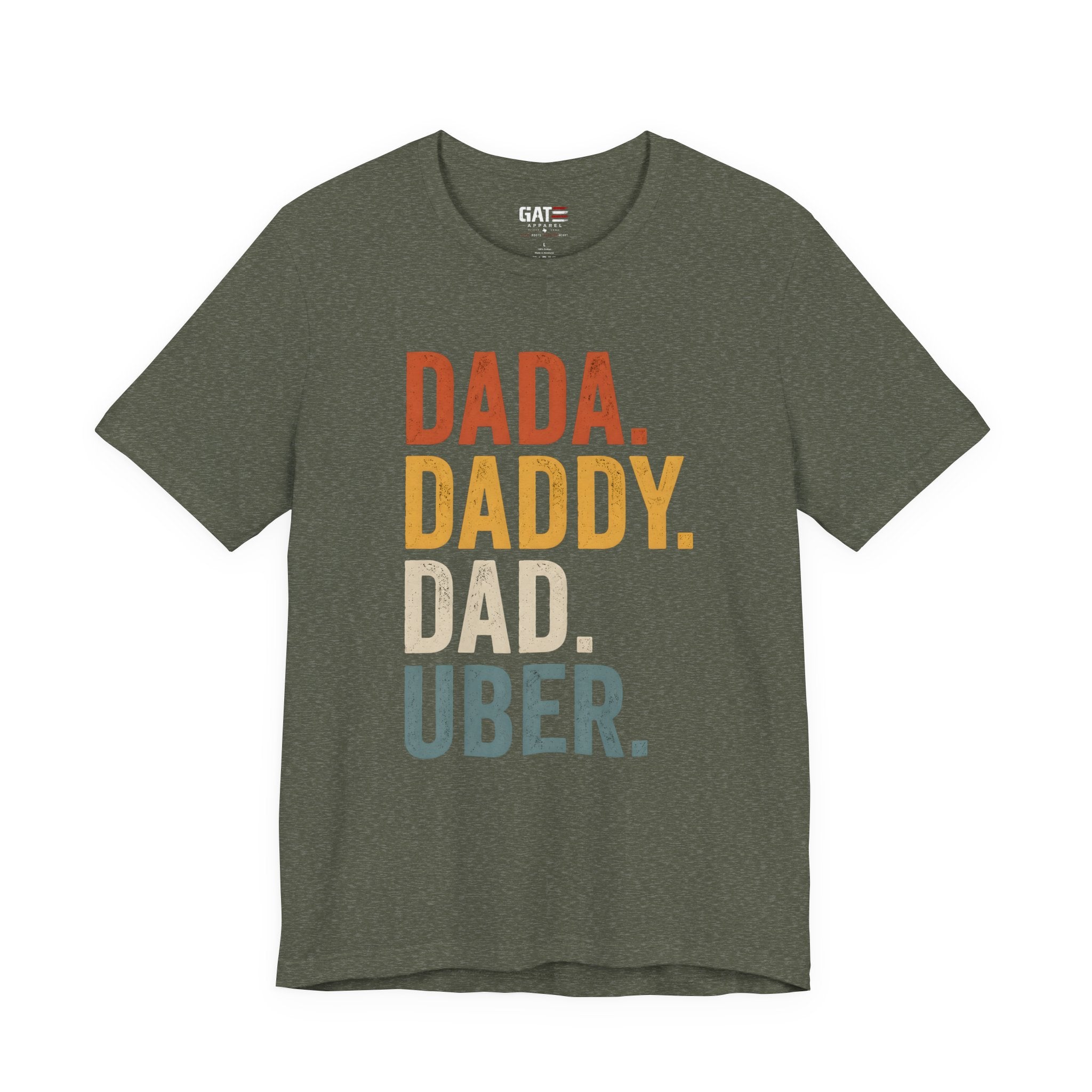Dada Daddy Dad Uber Funny Father Shirt, Dad Life Tee, Gift for Dad, Father's Day Shirt, New Dad Gift, Dad Humor T Shirt