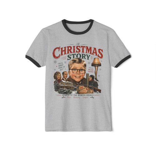 A Christmas Story Ringer T-Shirt — Retro Holiday Movie Tee