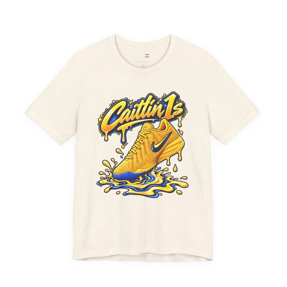 Caitlin Clark Caitlin 1s Yellow Zest Sneaker Shirt