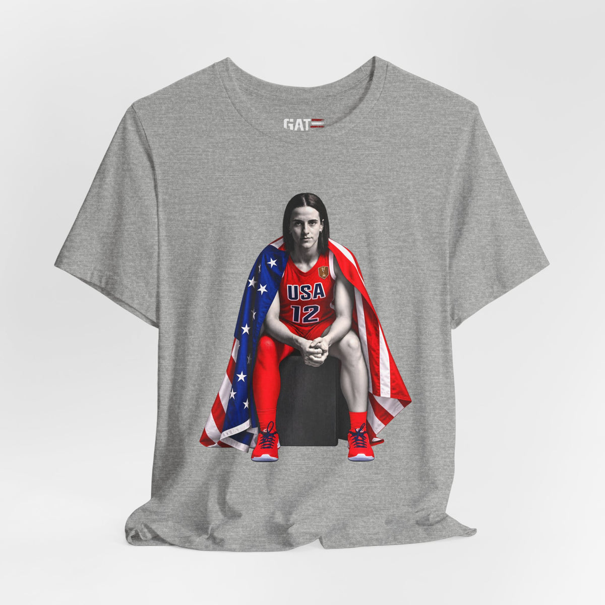 Caitlin Clark Team USA Shirt | Indiana Fever WNBA Tee