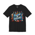 Chillin' & Grilling T-Shirt – BBQ Beer Grill Graphic Tee for Backyard Cookouts