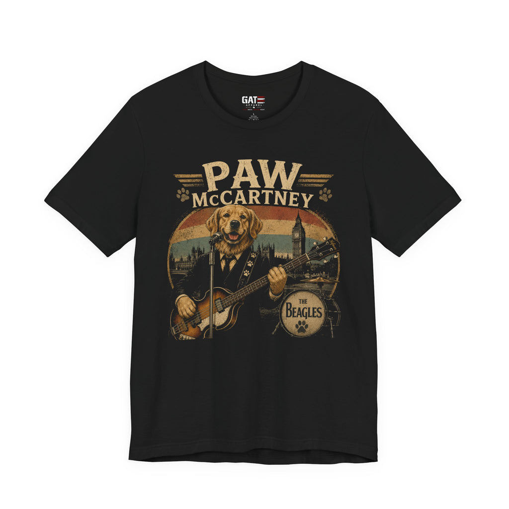 Paw McCartney Vintage Dog Band Tee
