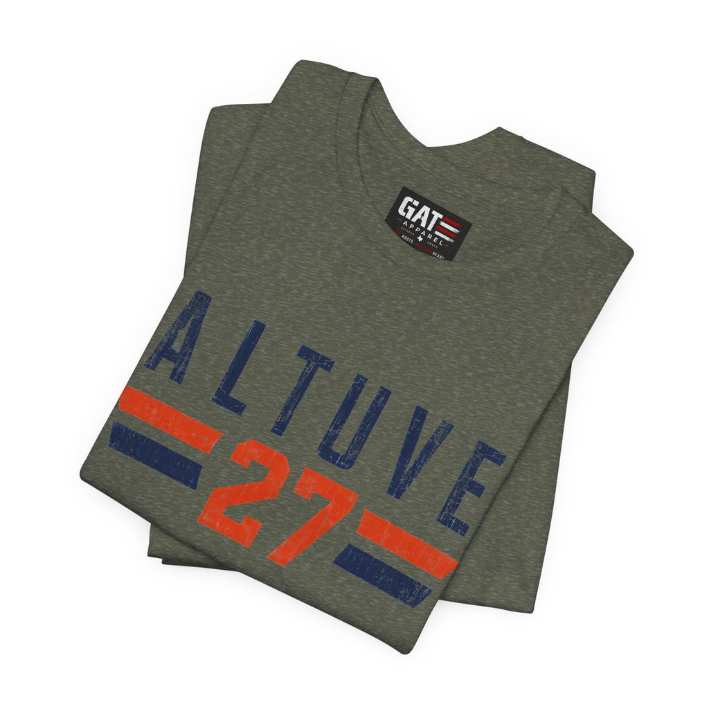 Jose Altuve | Vintage Number 27 Graphic