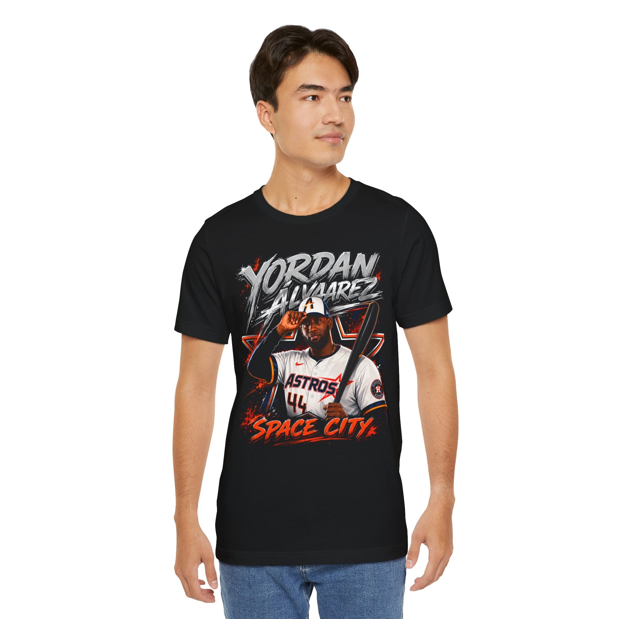 Yordan Alvarez "Space City" Astros Baseball Tee