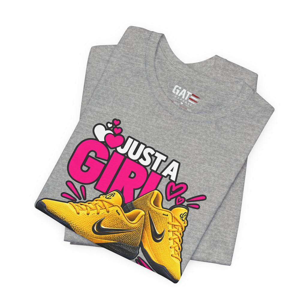 Caitlin Clark Caitlin 1s Just a Girl Sneaker Shirt | Style 3