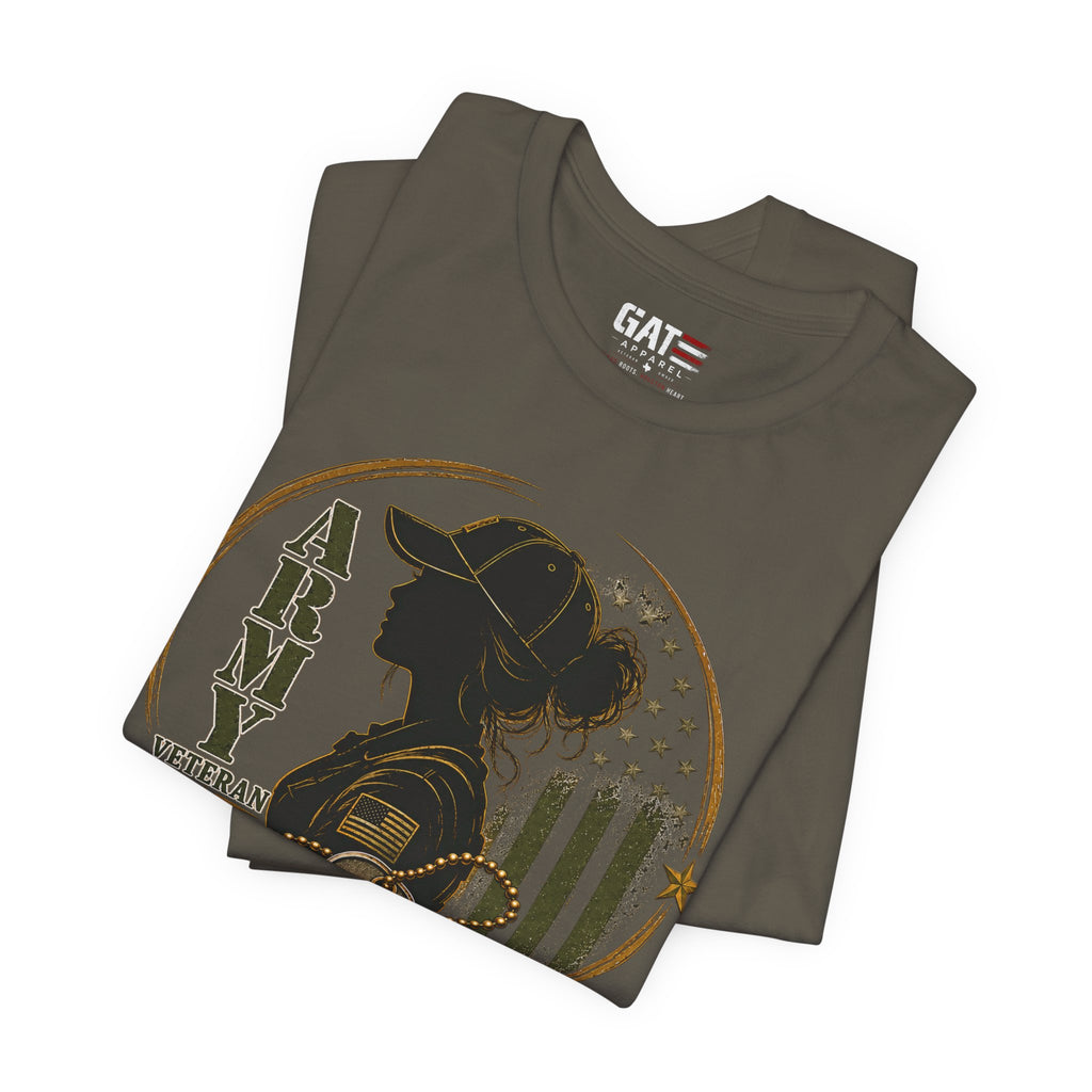 Female Vet Army Veteran Women’s Tee