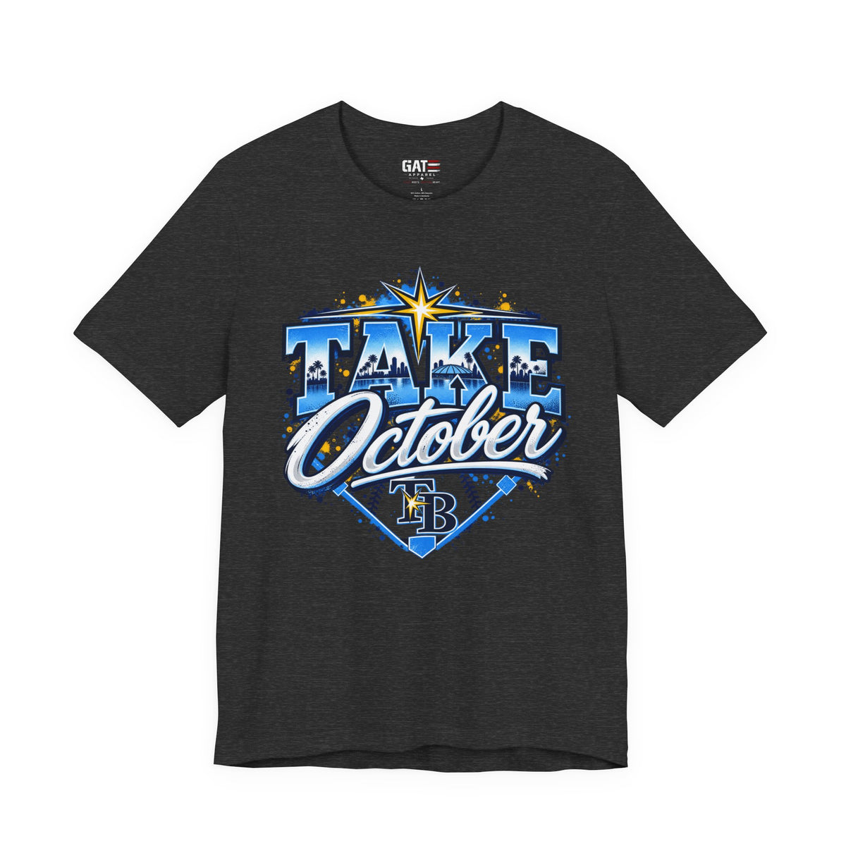 Tampa Bay Rays Take October Baseball Fan Tee - product image 4