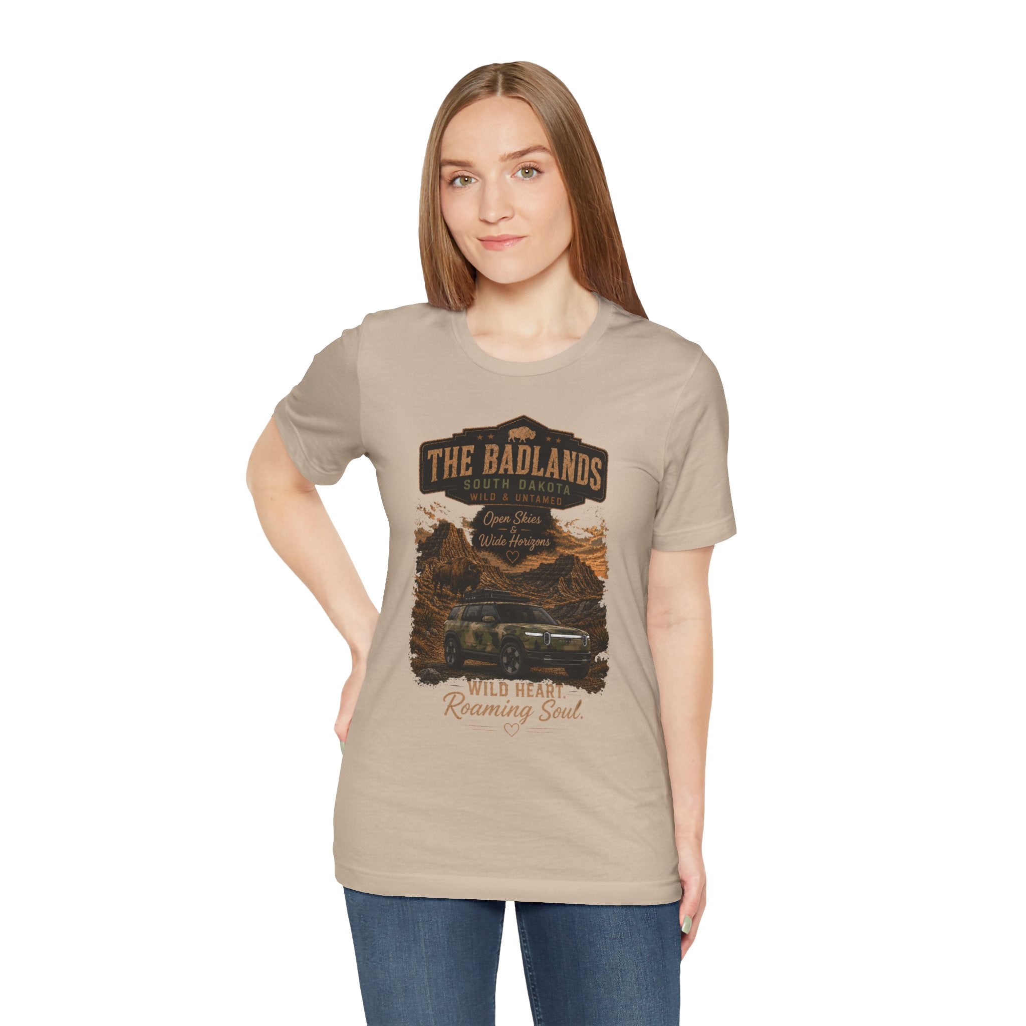 Badlands South Dakota Tee – Scenic Off-Road Adventure Shirt