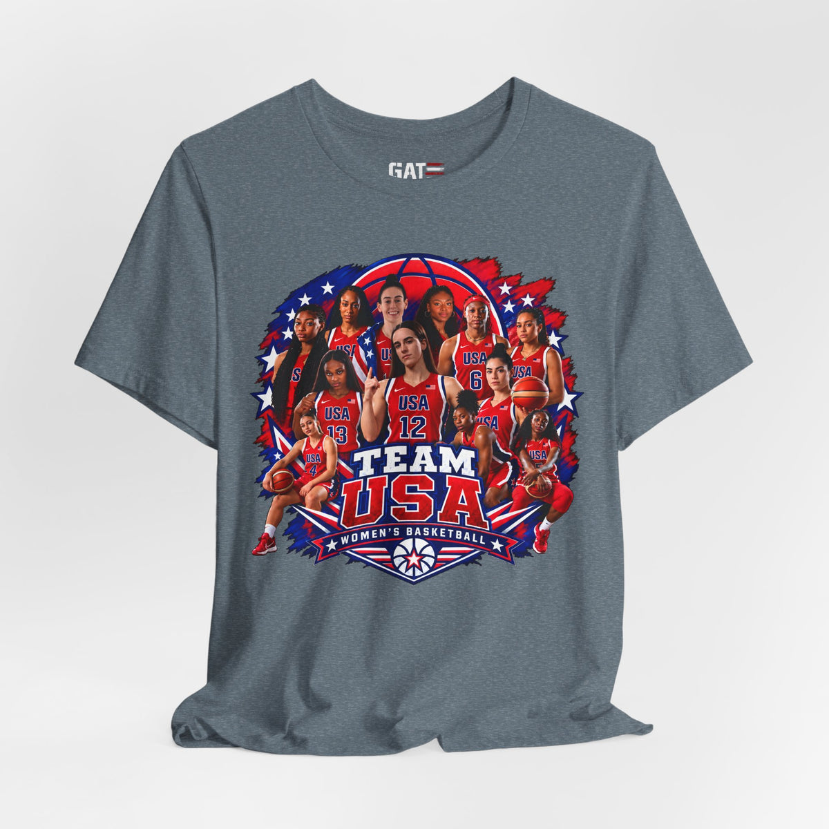 Team USA Women's Basketball Shirt | FIBA Tee 2026 Design 1