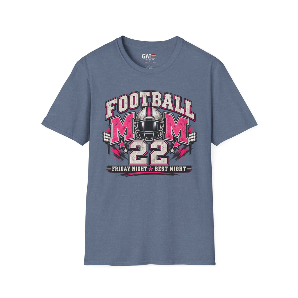 Football Mom Personalized Shirt Custom Player Name Number Game Day Tee