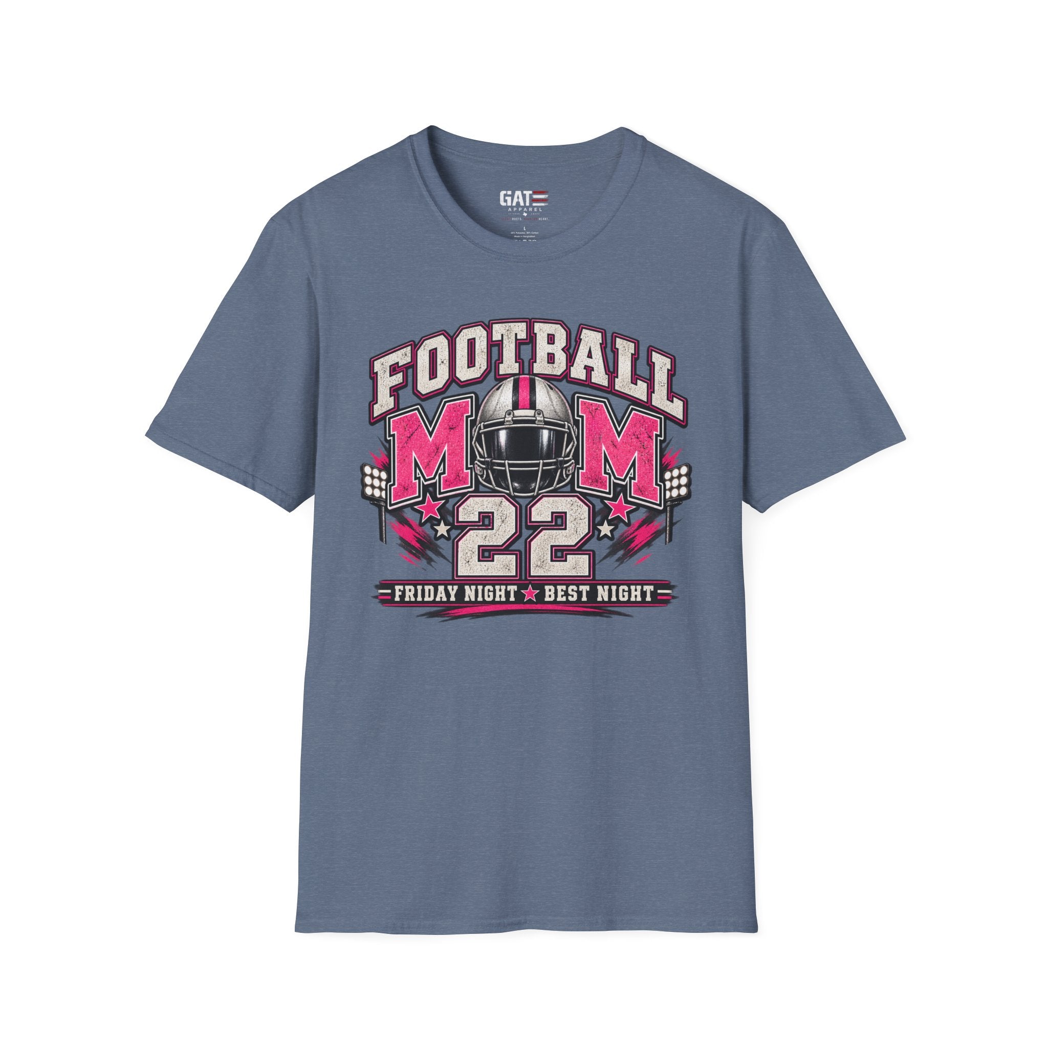 Football Mom Personalized Shirt Custom Player Name Number Game Day Tee