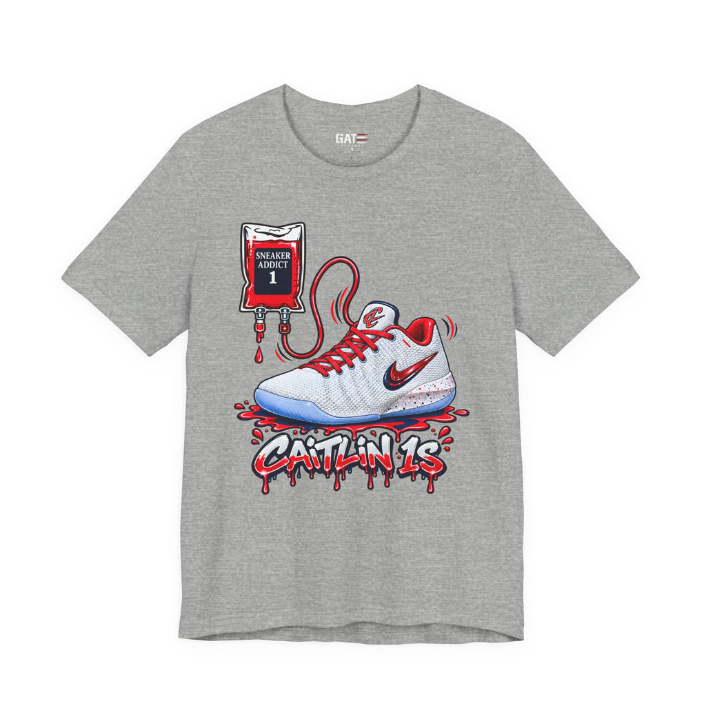 Caitlin Clark Caitlin 1s Addict Whites Sneaker Shirt