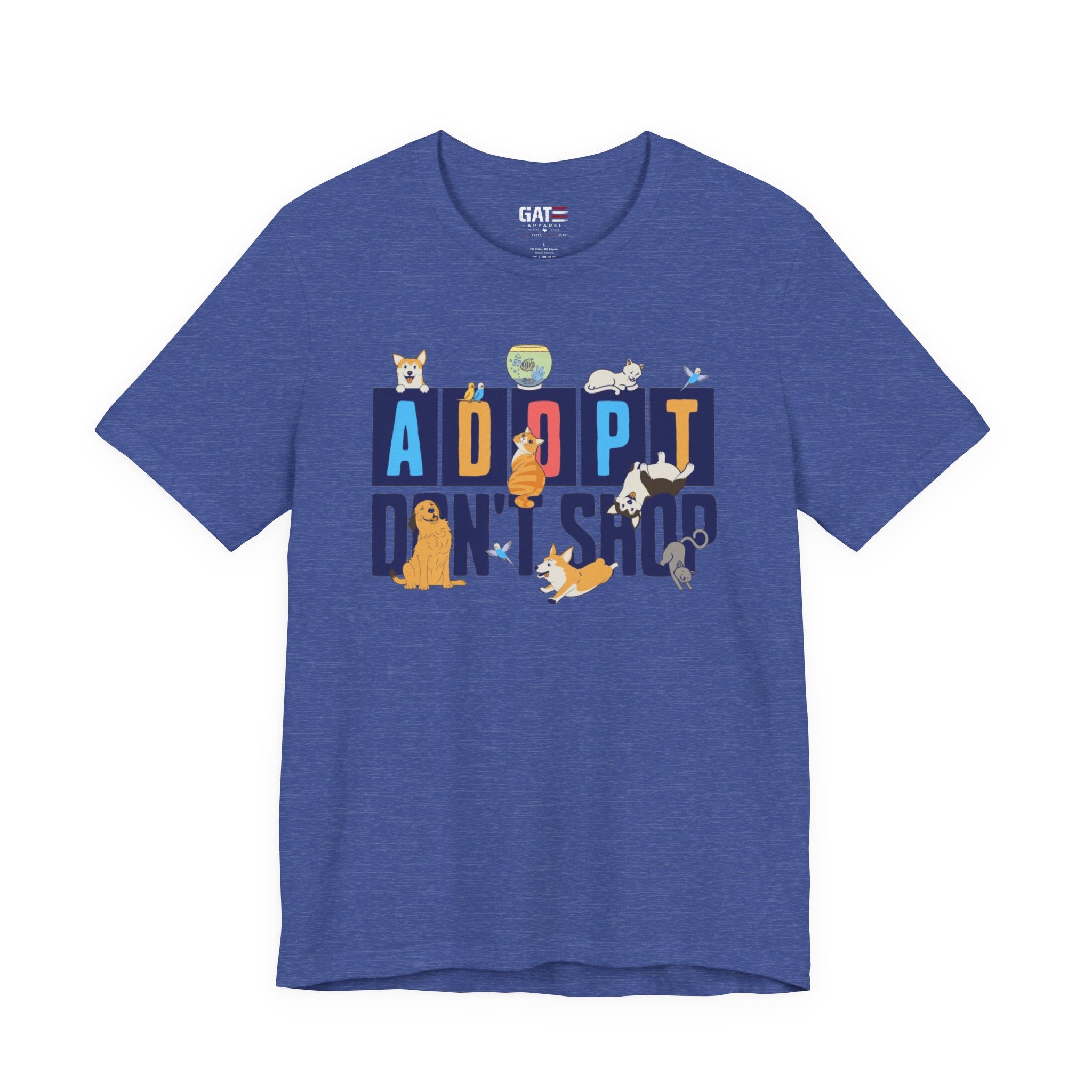 Adopt Don't Shop Rescue Pet T-Shirt