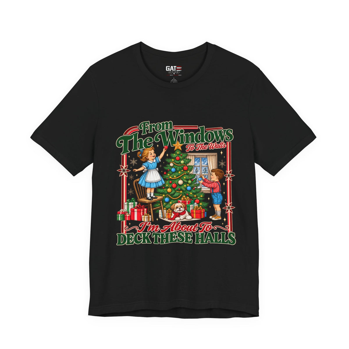 Deck These Halls Christmas Shirt | Funny Holiday Tee