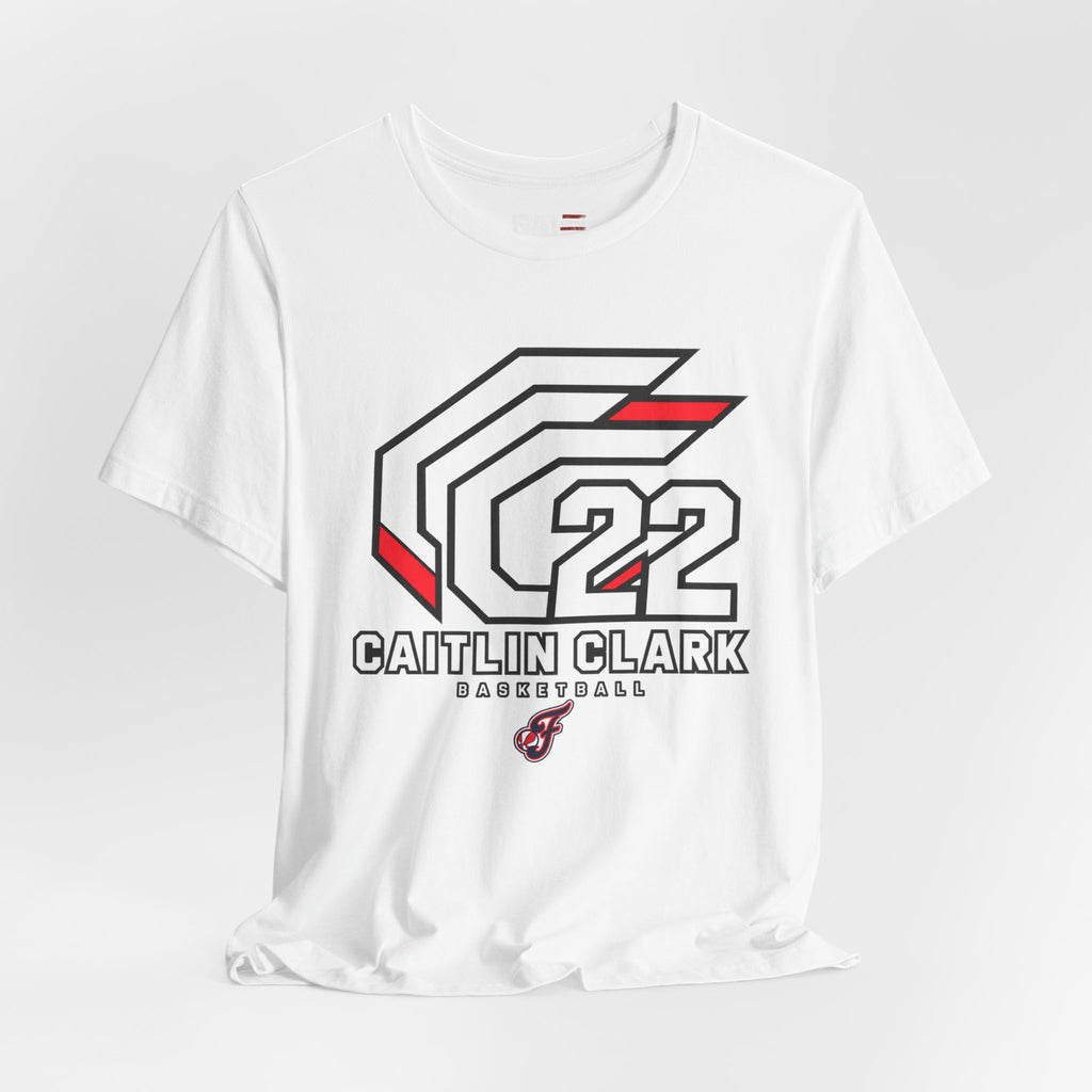 Caitlin Clark CC22 Monogram Shirt | Indiana Fever WNBA Tee