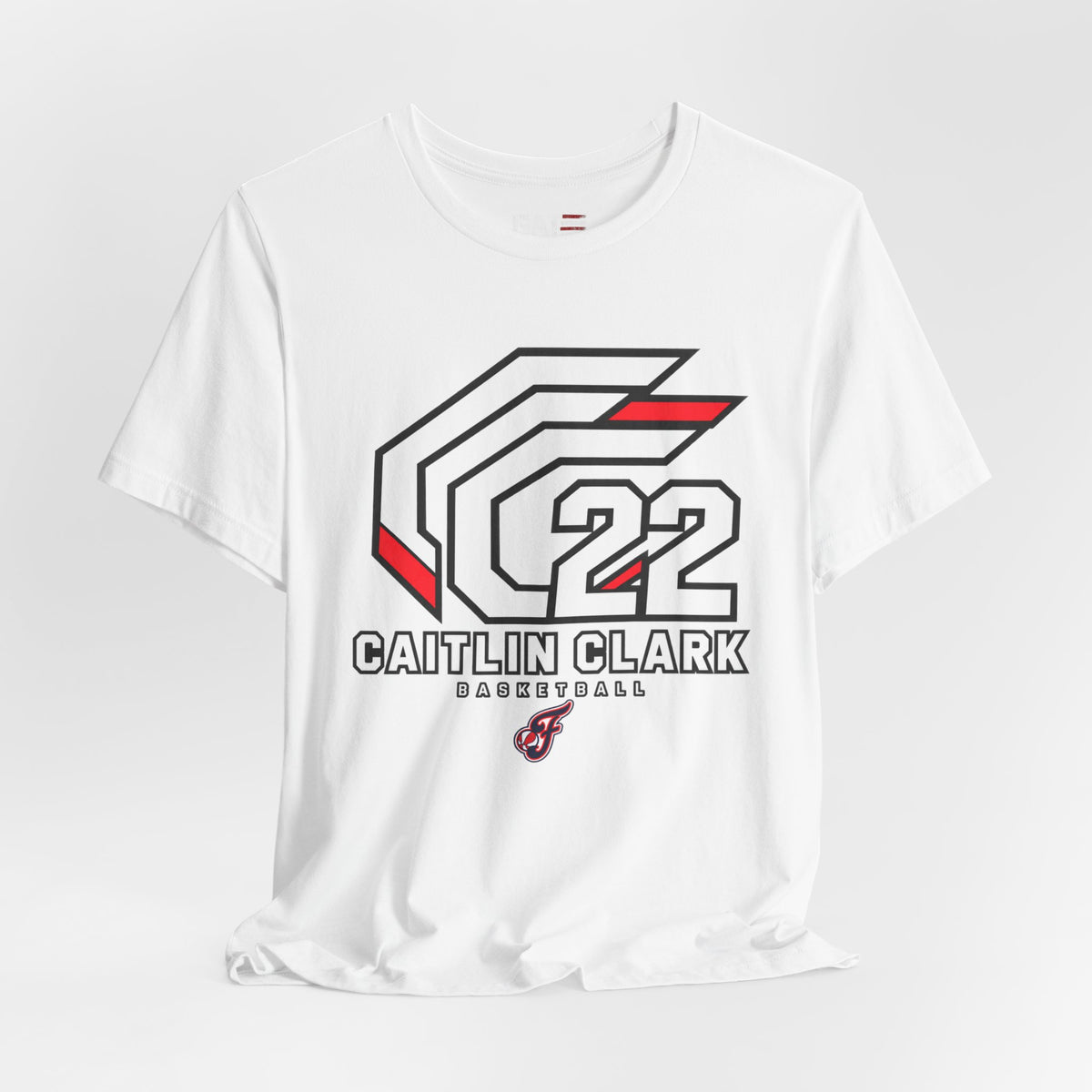 Caitlin Clark CC22 Monogram Shirt | Indiana Fever WNBA Tee