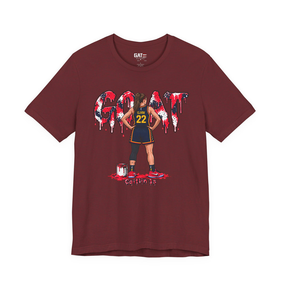 Caitlin Clark Caitlin 1s GOAT Sneaker Shirt | Fever Tee