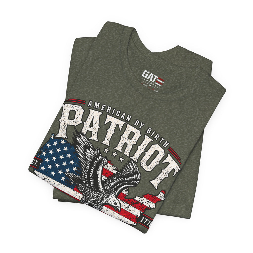 Patriot by Choice Shirt | American Flag Eagle Tee
