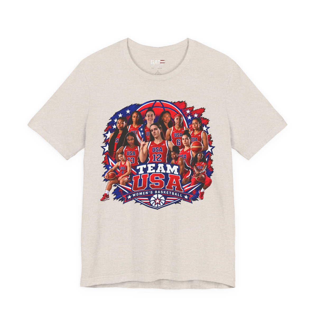 Team USA Women's Basketball Shirt | FIBA Tee 2026 Design 1