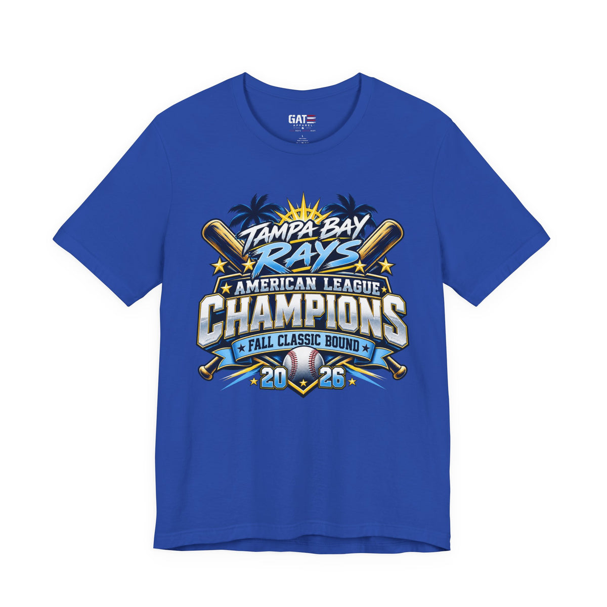 Tampa Bay Rays "American League Champions" Tee — 2026 Fall Classic Bound Baseball Shirt - product image 6