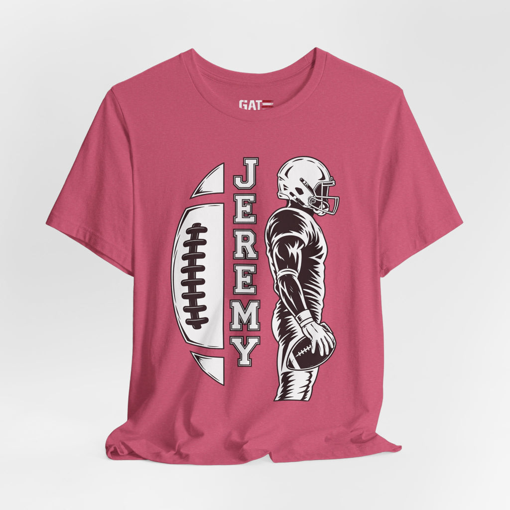 Football Mom Personalized Shirt Custom Player Name Number Game Day Tee