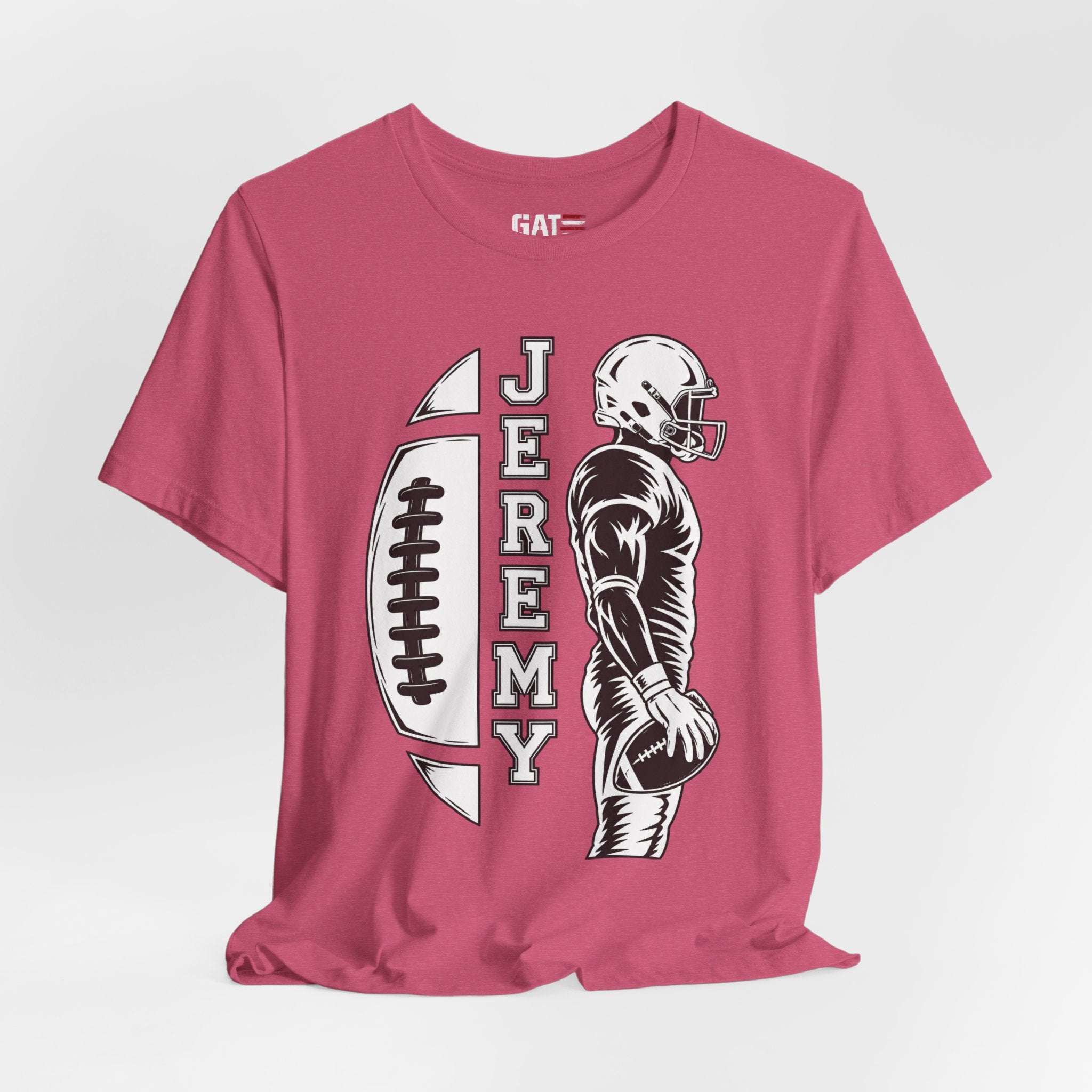 Football Mom Personalized Shirt Custom Player Name Number Game Day Tee