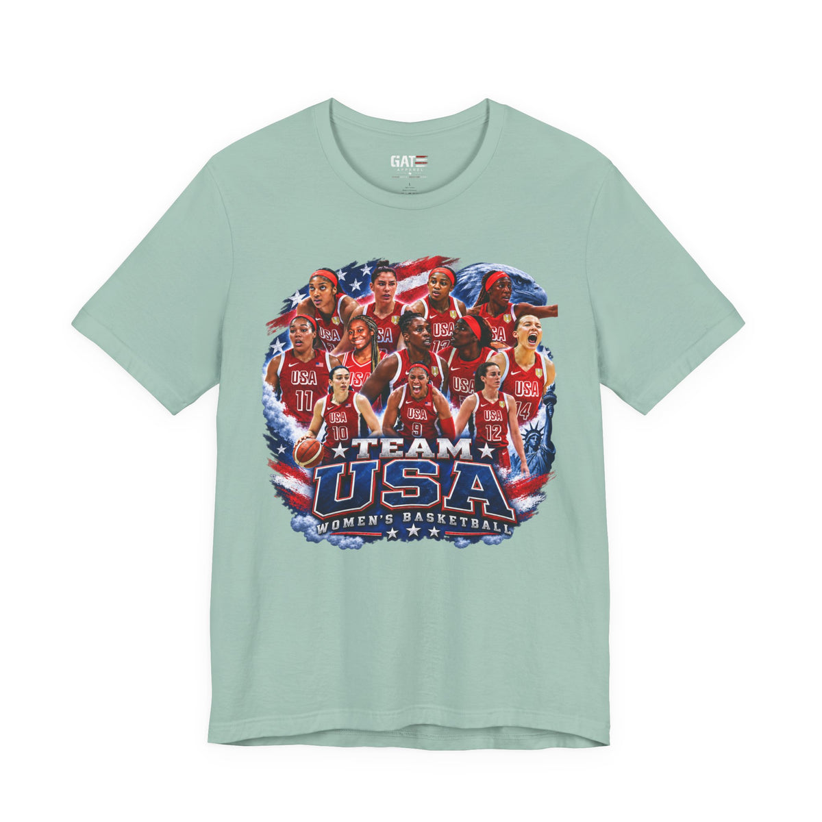 Team USA Women's Basketball Shirt | FIBA Tee 2026 Design 3