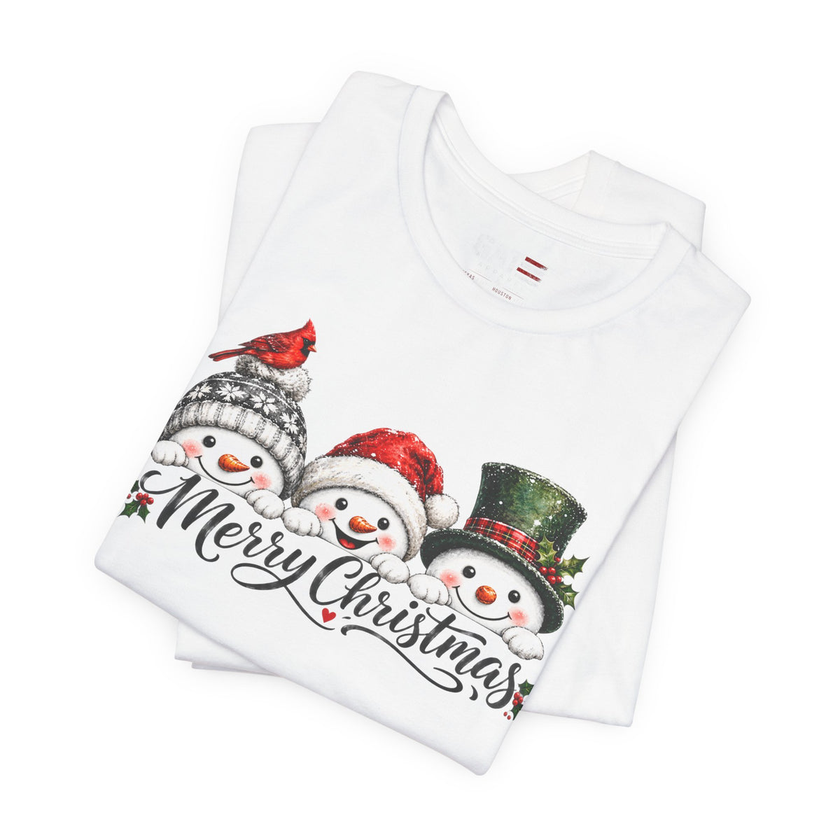 Merry Christmas Snowman Shirt - product mockup view 33