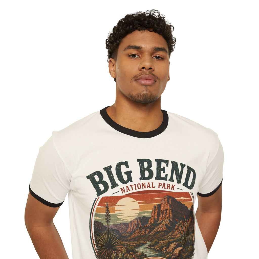 Big Bend National Park Texas Ringer T-Shirt