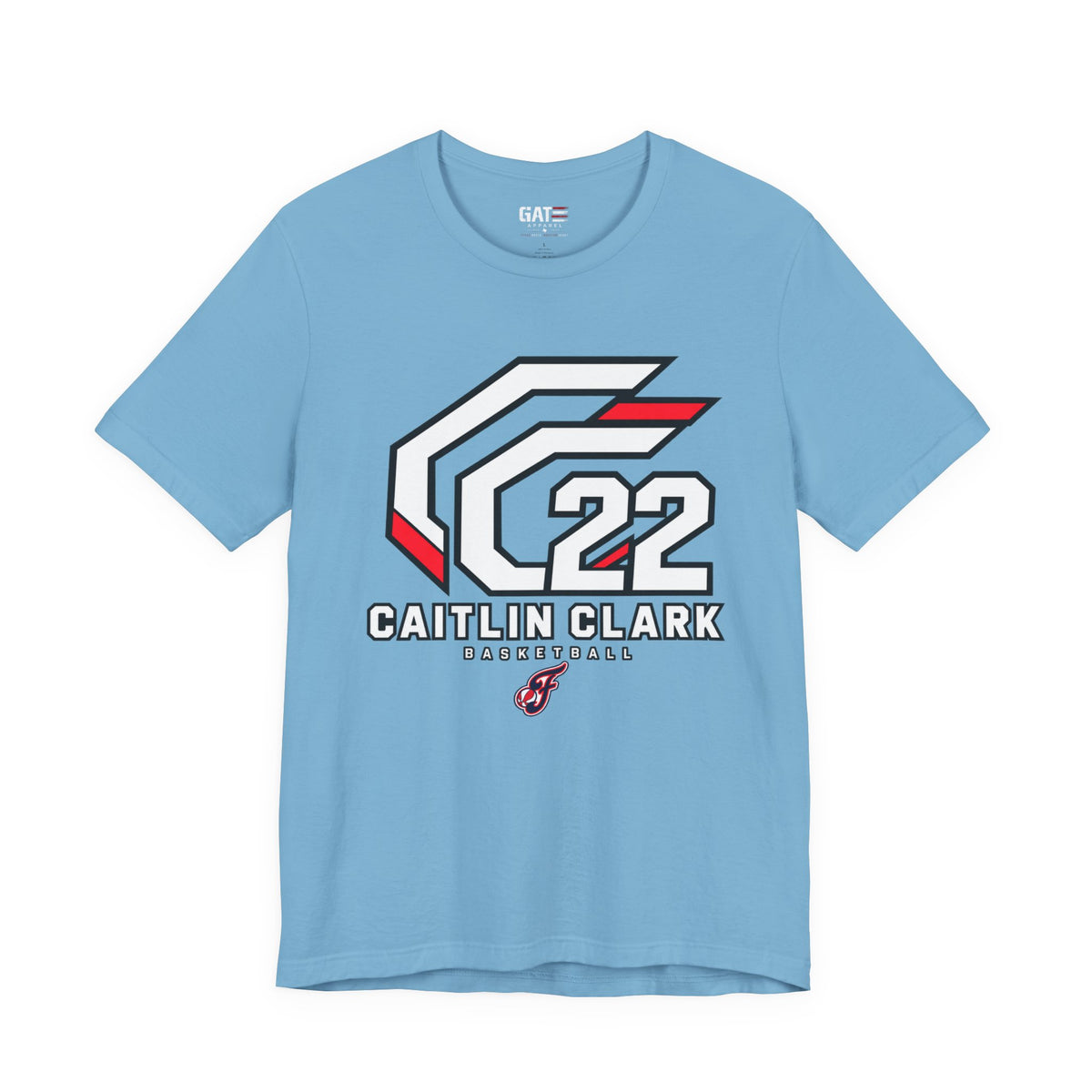 Caitlin Clark CC22 Monogram Shirt | Indiana Fever WNBA Tee