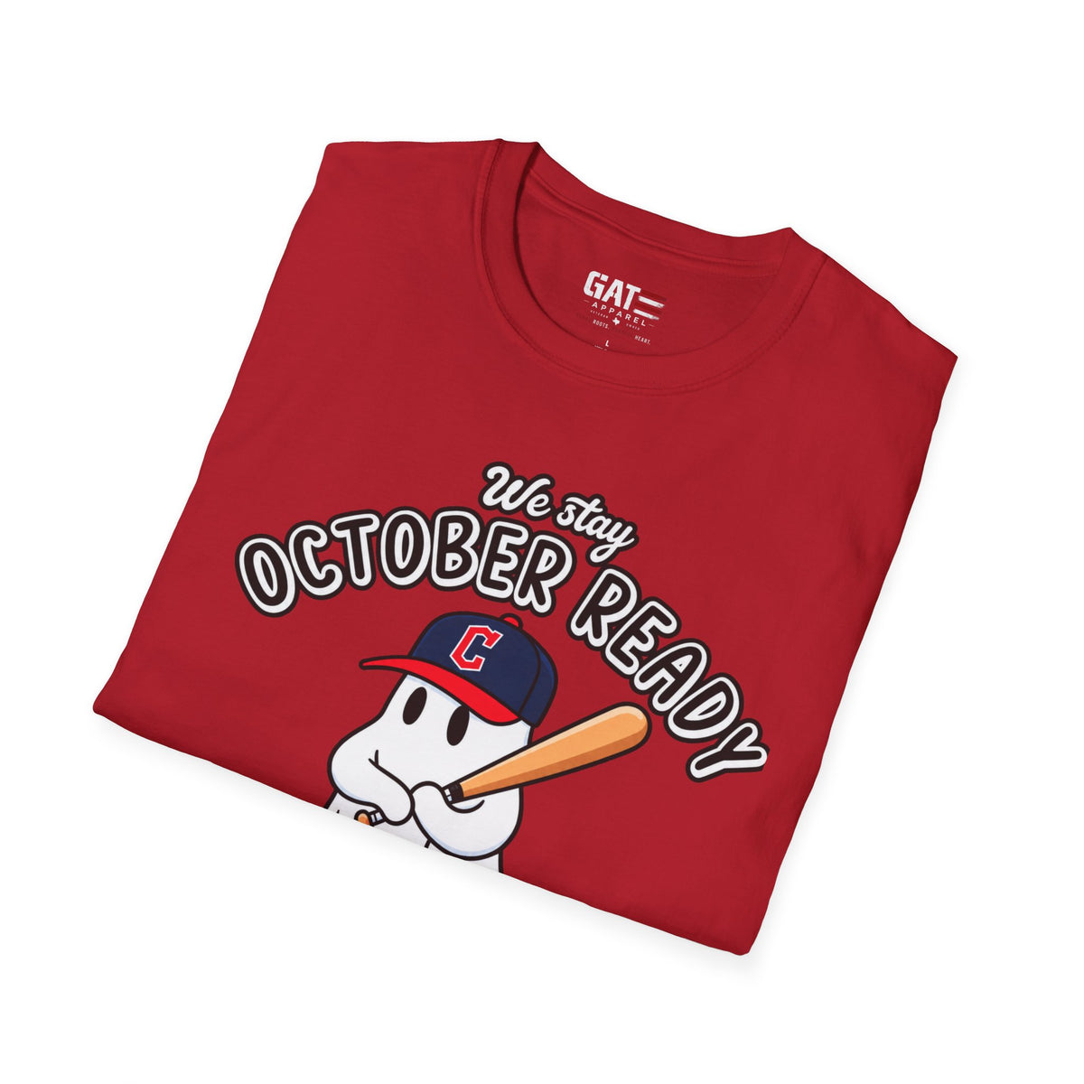 Cleveland Guardians fall baseball T-shirt mockup