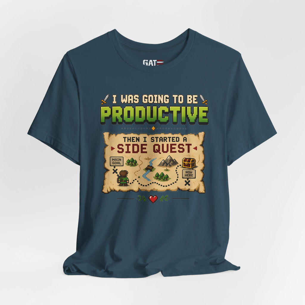 Side Quest Shirt | Retro Gaming Tee