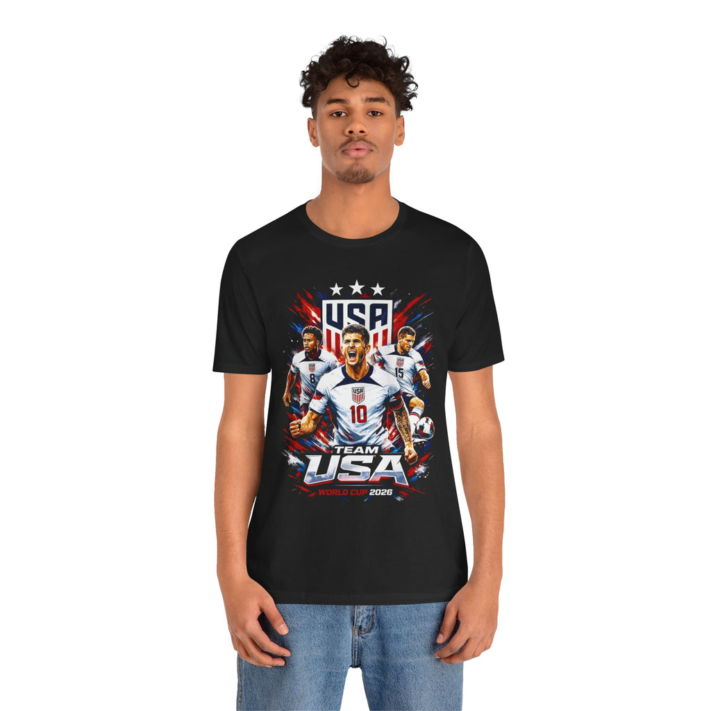 USA Soccer Team T-Shirt — USA World Cup 2026 Fan Tee