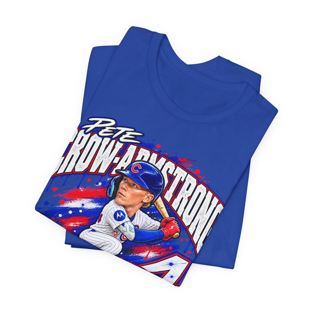 Chicago Cubs Pete Crow-Armstrong No. 4 Caricature T-Shirt - product image 10