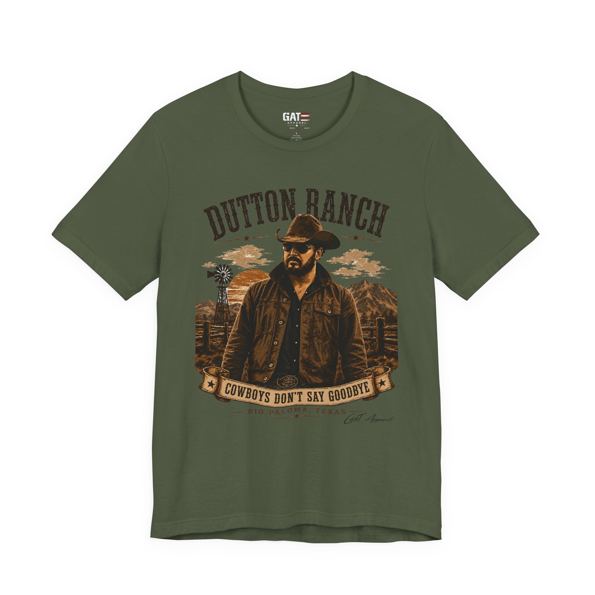 Cowboys Don't Say Goodbye Shirt | Dutton Ranch Style Tee