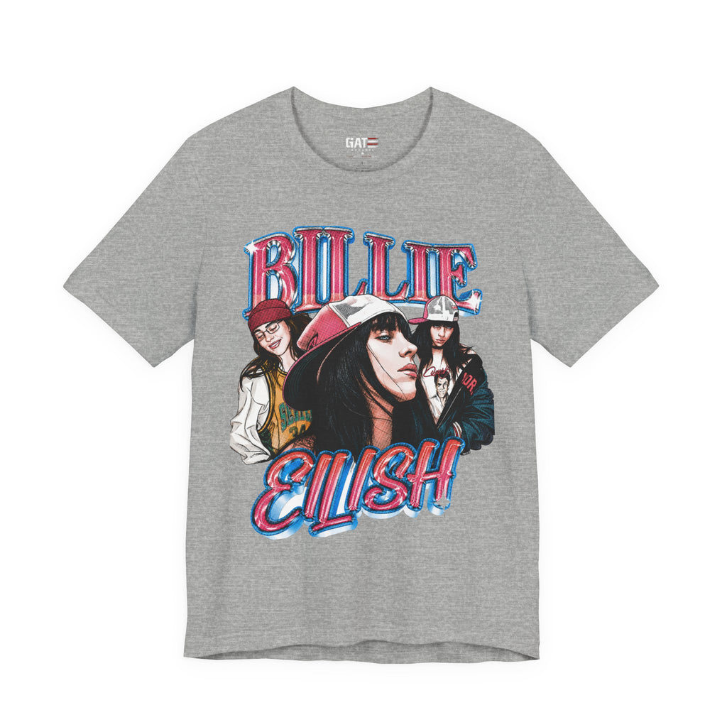 Billie Eilish Retro Portrait Shirt | Pop Music Graphic Tee
