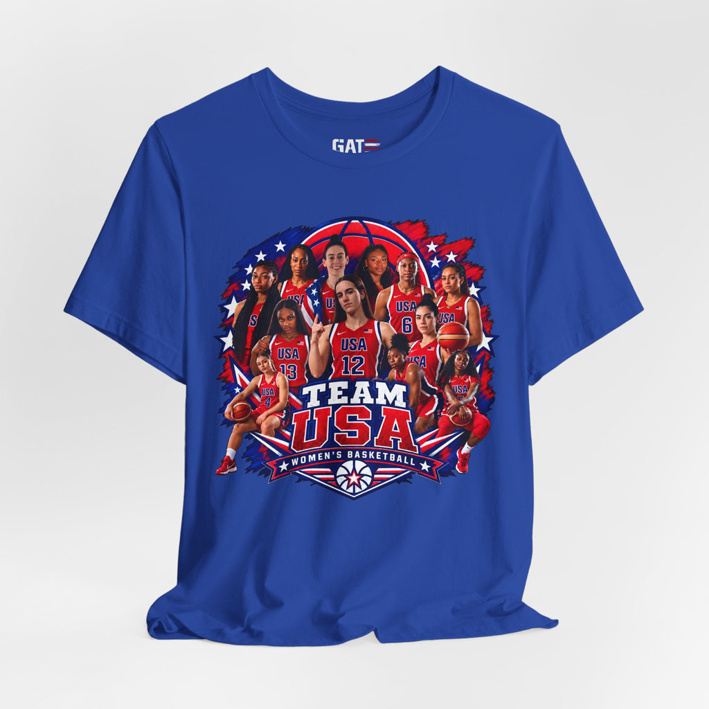 Team USA Women's Basketball Shirt | FIBA Tee 2026 Design 1