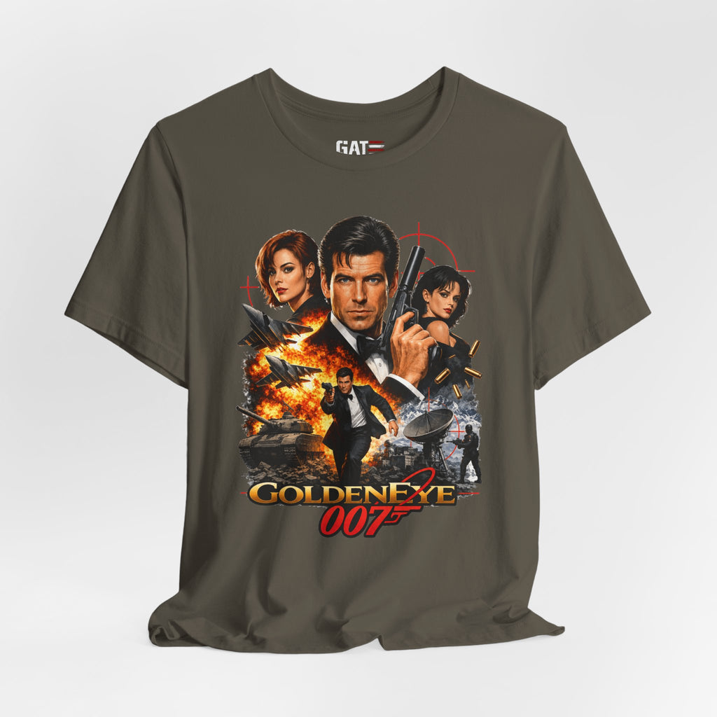 Retro Gamer Shirt, Classic N64 Gaming Tee, FPS Video Game Shirt, Old School Gamer Gift, Retro Gaming Movie Poster Tee | Graphic T-Shirt