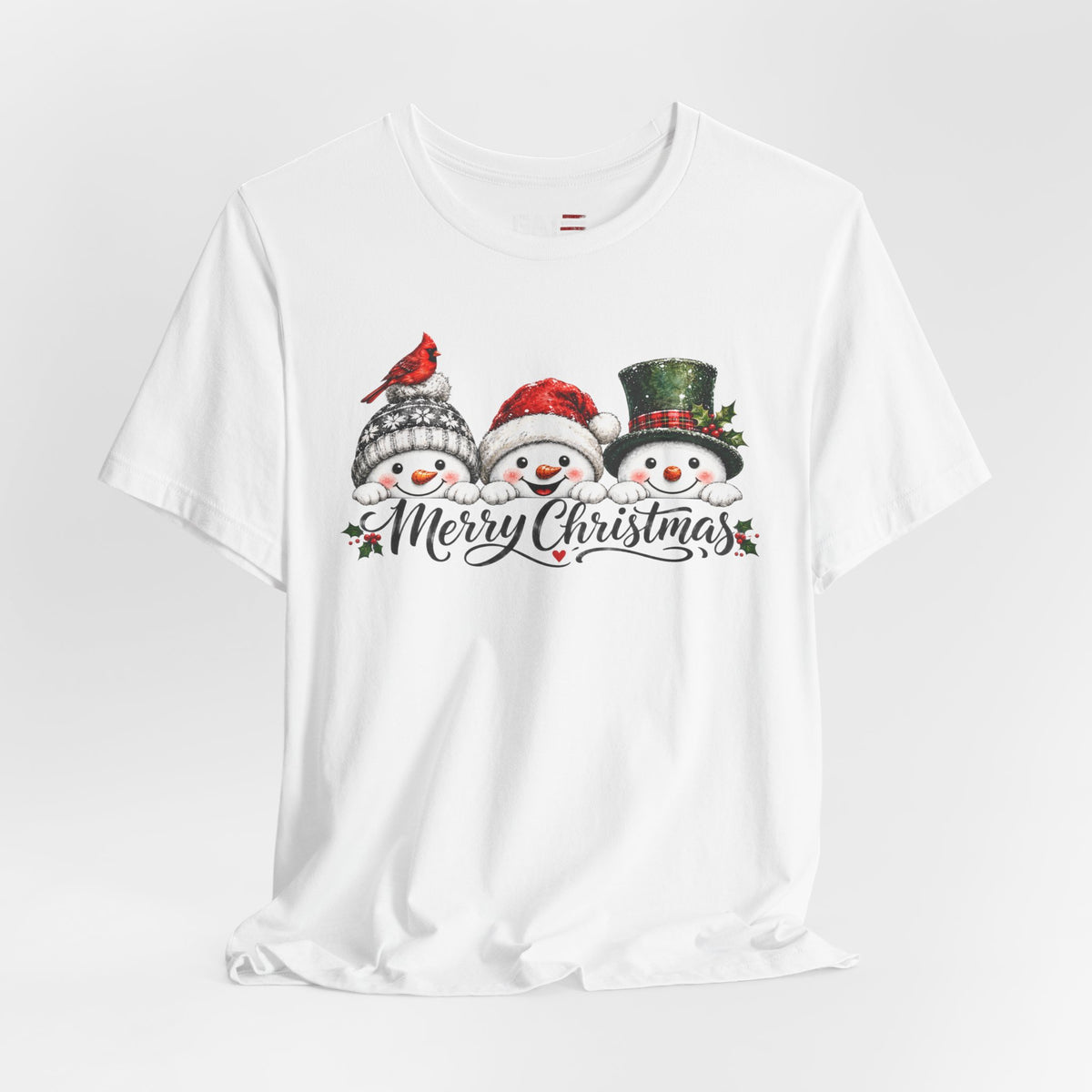 Merry Christmas Snowman Shirt - product mockup view 34